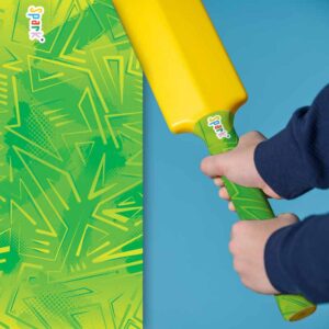 We are spark. Cricket Bat grips for kids - lime