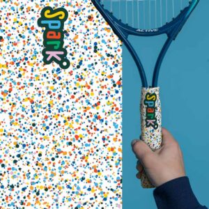 We are spark. Tennis Racquet grips for kids - 100s & 1000s